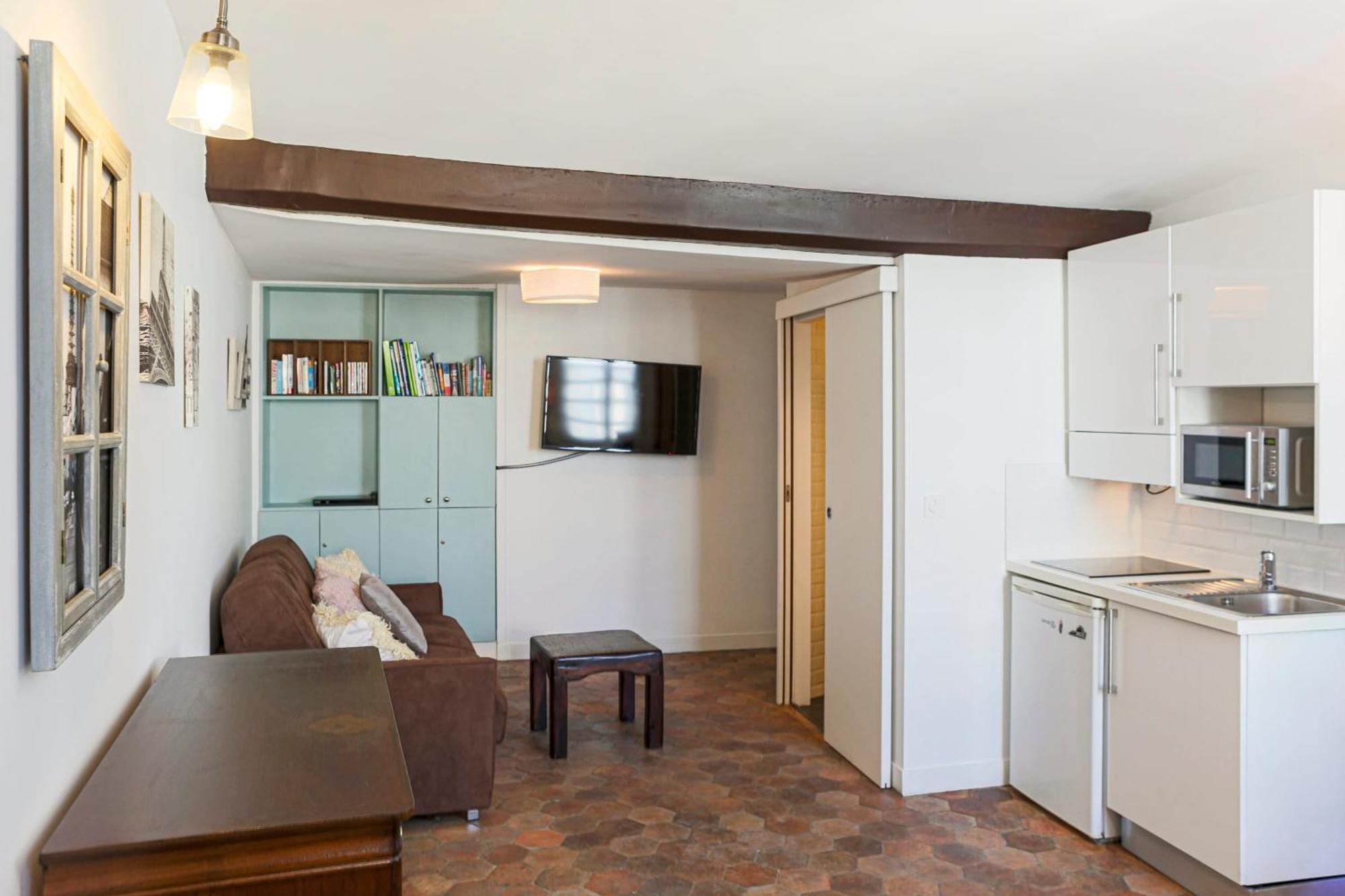 Rooftop Le Marais 1 Bedroom Appartement